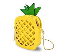 OFKPO Women Mini Bag Fruit Pineapple Shape Cross Body Shoulder Bag Clutch Purse