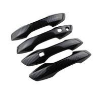 OFKSEWPA Car Door Handle Cover with Key Hole Catch Cap Trim Molding Accessories ABS Compatible with 3 2022 2023 2024(Color Name: for LHD)