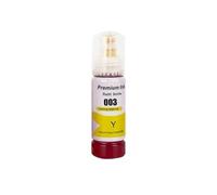 OFKSEWPA Compatible Bulk Water Based Dye Ink Bottle Refill For L3100 L5196 L3110 L3150 Printers 003 Color Multipack(70ml Yellow 1PCS)