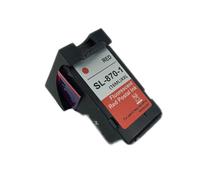 OFKSEWPA Ink Cartridge SL-870-1 SL8701 Compatible With PINEY BOWES SendPro Mailstation Fluorescent Red