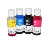 OFKSEWPA Water Based Bottle For GT52 GT53 Ink Refill 70ml 90ml Bulk Pack Compatible With Documents And DeskJet Ight5810 5820 Precious 450 455 500 Printers