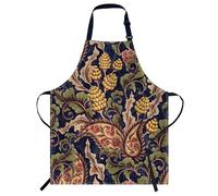 oFloral Women Men Apron for Home Kitchen 004, Paisley Floral, 27 X 31 Inch