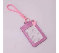OFLY Self-Finishing Needlepoint Card Holder with Wrist Strap, Hand Stitching Sewing DIY Needlepoint Project,ID Badge Holder Card Case for Needlepoint Canvas, Gift for Crafters
