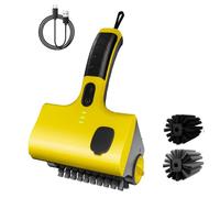 OFNHJK Electric Grill Brush, Upgraded Electric Grill Stainless Steel Brush, Grill Brush for Outdoor Grill, 360° Rotating Cleaner Brush Heads, Automatic BBQ Brushes for BBQ Grill Bathroom and Kitchen
