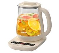 OFNHJK Multi-functional Health Pot, 1.8L Household Glass Health Pot, 800W Multifunctional Kettle, Tea Maker, Electric Hot Water Kettle, Functional Health Care Pot for Home and Office