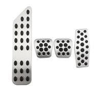 OFPURE Car Brake Pedal For Opel For Mokka For Vauxhall For Astra J H For GTC For Insignia Car Pedas Gas Brake Pedal Cover Pedal Pads Covers (Color : MT with rest)