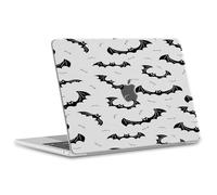 OFQKOAKS Compatible with MacBook Air 13 inch Case 2022 2021 2020 2019 2018 Release M1 A2337 A2179 A1932,Black Bat Halloween Laptop Cover Shell for MacBook Air 13.3 inch