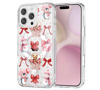 OFQKOAKS for iPhone 16 Pro Case,Compatible with MagSafe,Cute Romantic Lollipop Flower Basket Magnetic Valentines Phone Case,Clear Soft Slim Protective Cover for Lovers
