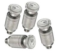 O'FRESH Set of 4 Anti-Drip Misting Nozzles - for O'Fresh Outdoor misting sytem - Stainless Steel - Ensures fine misting Without wetting