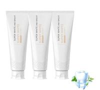 OFS Whitening Toothpaste, Super White Toothpaste Bright Formula for Yellow Teeth,Tough Stains, Long-Lasting Fresh Breath, Gentle Deep Cleaning, Promotes the Natural Whitening of the Teeth