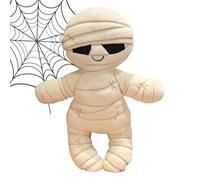 Oft Stuffed Mummy And Pumpkin Doll - Pumpkin Pillows | Cute Pumpkin Toy, Halloween Soft Stuffed Mummy & Pumpkin Plush Toy For Kids, Super-Soft Cuddly Plush Doll Decoration, Fun Spooky Gift