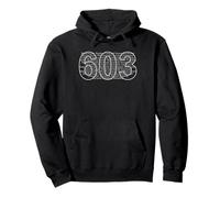 Often Imitated Never Duplicated - Area Code 603 Cities Pullover Hoodie