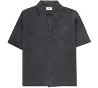 Oftt Offt Grandpa Cool Vegan Silk Shirt - Charcoal - SGCV100-BK GPA SS