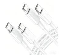 Ofuca USB C to USB C Charger Cable, 60W 2PACK1.8M Type C Charger Fast Charging USBC Cable Compatible with iPhone 17 16 15 Pro, Samsung S24/S23, iPad Pro/Air, MacBook Pro 2020