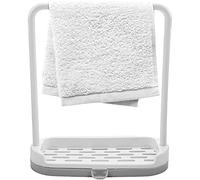 OFUNGO Towel Holder Tea-Towel HolderTowel Hooks Towel Rail，Kitchen Detachable Bar Towel Drying Rack Storage Organizer Rack for Dishcloth Sponge Soap Bath Accessories (Color : 2)