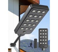 Ofuray Of-15000W Solar Street Lights Outdoor, 150LED Solar Light with Motion Sensor, Dusk to Dawn, IP67 Waterproof Security Flood Lights for Garage, Yard, Garden