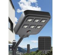 Ofuray Of-5000W Solar Street Lights Outdoor, 60LED, 18,000mAh Solar Light with Motion Sensor, Dusk to Dawn, IP67 Waterproof Security Flood Lights for Garage, Yard, Garden