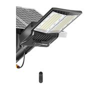 Ofuray Solar Street Lights Outdoor, IP67 Solar Security Flood Lights Parking Lot with Motion Sensor, 6500k Led Light for Street, Park, Barn