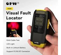 OFW Mini Visual Fault Locator 15-30mw Optic Fiber Cable Tester FC/SC/ST Connector RJ45 Cable Test Optical Red Laser VFL 30MW