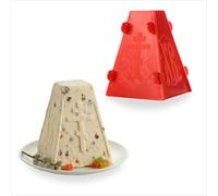 OFXDD Orthodox Easter Cottage Form - Russian Cheesecake Kulich Tvorog Mold - Plastic Pashka Form