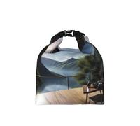 OFYGJFB Long Distance Asteroid Belt Print Roll Top Insulated Lunch Bag, Adjustable & Leakproof