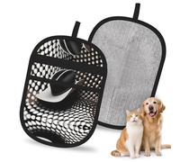 OFYGJFB Reusable The cowboy hat Pet Hair Remover Gloves, Extra Durable Electrostatic Mitts for Multiple Dogs & Cats, Furniture, Carpet, Car Seat Hair Removal