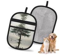 OFYGJFB Reusable The Tree of Fantasy Pet Hair Remover Gloves, Extra Durable Electrostatic Mitts for Multiple Dogs & Cats, Furniture, Carpet, Car Seat Hair Removal