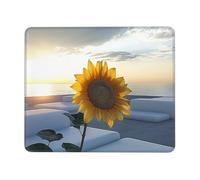 OFYGJFB Square Mouse Pad with Stitched Edges - 7.9 x 9.5 in Small Mousepad for Wireless Mouse, Sunflowers at dawn Mouse Pads for Laptop, Gaming, Office & Home Decor