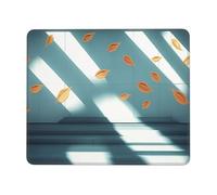OFYGJFB Square Mouse Pad with Stitched Edges - 7.9 x 9.5 in Small Mousepad for Wireless Mouse, The wind blows on the leaves Mouse Pads for Laptop, Gaming, Office & Home Decor