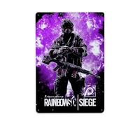 OFZ Vintage Rainbow Six Siege Jackal Aluminium Metal Tin Sign 8x12 Inch Home Plaque Poster Home Bar Pub Wall Are Decor New, Bath Soap-A25