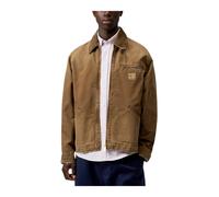 Carhartt WIP Mens Carhartt WIP Og Detroit Brand-Logo Cotton Jacket Hamilton Brown XL