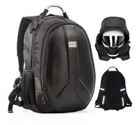 OG Original Getaway Motorcycle Backpack Waterproof, Man, Hard Shell, Large Capacity, Expandable 35L-45L, Motorbike Helmet Bag, Helmet Rucksack, Antitheft, Reflective, USB, Laptop