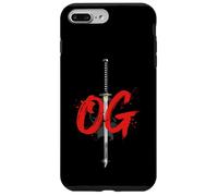 OG Sword Graphic Bold White Brush Style Design Case for iPhone 7 Plus/8 Plus