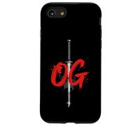 OG Sword Graphic Bold White Brush Style Design Case for iPhone SE (2020) / 7/8