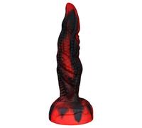 OgazR Hell Wave Dildo - 20 cm (Red)
