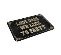 OGBD Bar Accessories Man Cave Lodi Dodi We Like To Party Mat Front Door Decor Rustic Kitchen Rugs(65X90CM)