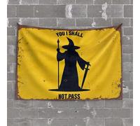 OGBD Bedroom Door Decor You Shall Not Pass. Tapestry Boys Bedroom Accessories Unique Tapestry(100X150CM)