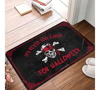 OGBD Fall Outside Door Mats It'S Never Too Early For Halloween Doormat Welcome Home Door Mat Small Outdoor Mat(50X80CM)