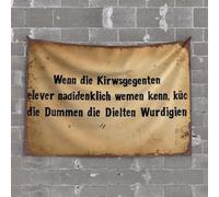 OGBD Man Cave Bar When The Wise Become Foolish, The Fools Become Wise Tapestry Funny Kitchen Decor Bedroom Door Decorations(75X100CM)