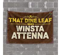 OGBD Man Cave Rules That Dine Leaf Sdies Winsta Attenna Tapestry Bedroom Accessories Funny Decor For Bar(75X100CM)