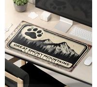 OGBD Mouse Pad Funny Work Great Smoky Mountains National Park. Mouse Pad Funny Desk Accessories For Work Large Mousepad