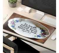 OGBD Mouse Pad Work Funny In Test All Pains Shall Pass. Lord, Sit Above Me Always. Mouse Pad Cat Desk Accessories Desk Pads