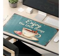 OGBD Sarcastic Mouse Pad Enjoy The Little Things. Mouse Pad Fun Desk Accessories Gaming Mouse Pad