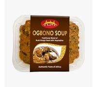 Ogbono Soup | Authentic African Flavor with Ground Ogbono Seeds, Vegetables, Dry Fish & Assorted Meat | Fresh Frozen for Maximum Freshness | Ready to Heat & Serve