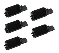 OgbTKiz 5Pcs IR40 Black Ink Roller Printer Ribbon Compatible With ER100 FR 2550 FR 2500 HR 100 HR 150 HR 7 HR 8 HR 16 And ROCKY 1236 Calculator(Black)