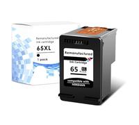 OgbTKiz 65XL Black Ink Cartridge Compatible With Deskjet 2622 3730 3752 3755 Printers Replacement For 65XL(1 Black)