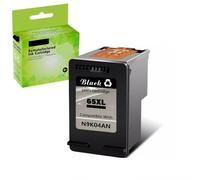 OgbTKiz Refilled Ink Cartridge Clear Printing Compatible With 65 XL 65XL DeskJet 3772 5020 5055 5058 AMP 120 125 Printers(1PK Black)