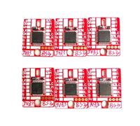 OGBtkLOrs BS3 Auto-Reset Permanent Chip for 440ml Solvent Ink Cartridges Compatible with Mimaki JV3 JV33 JV34 JV5 CJV30 TPC100 TS3 TS34 TS5 Printers(CMYKLCLM)