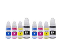 OGBtkLOrs Ink Bottle Water Based Refill GI 590 GI-590 Compatible With G2510 G3500 G3501 G3510 G4500 G4510 G4511 Printer(2 set)