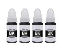 OGBtkLOrs Ink Bottle Water Based Refill GI 590 GI-590 Compatible With G2510 G3500 G3501 G3510 G4500 G4510 G4511 Printer(4pcs BK)